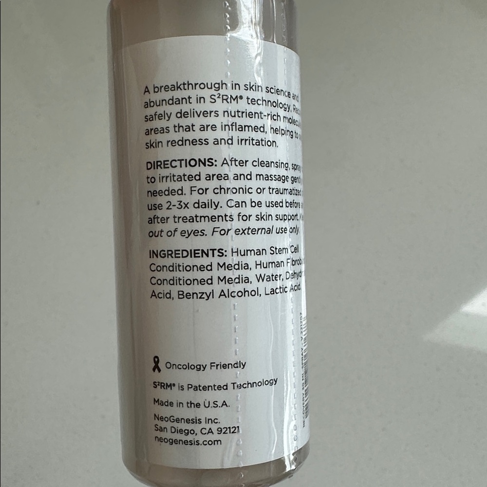 Neogenesis Recovery+ Advanced Cellular Spray - Picture 6 of 7
